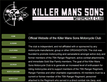 Tablet Screenshot of killermansmc.com
